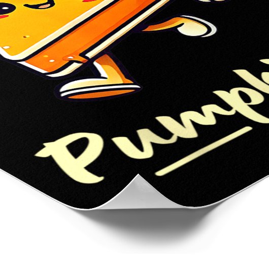 オハイパンプキンパイ – かわいいかわいい秋感謝祭 ポスター (角)