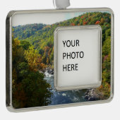 オハイピルリバーイン秋IIペンシルバニア秋 シルバープレートフレームオーナメント (右)