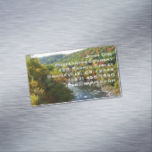 オハイピルリバーイン秋IIペンシルバニア秋 マグネット名刺 (インサイチュ)