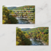 オハイピルリバーイン秋IIペンシルバニア秋 名刺 (正面/裏面)