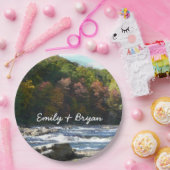 オハイピルリバーラピッドin秋ペンシルバニア秋 ペーパープレート (パーティー)