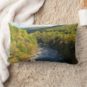 オハイピルリバー秋Iペンシルバニア秋 ランバークッション (ブランケット)