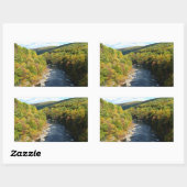 オハイピルリバー秋Iペンシルバニア秋 長方形シール (シート)