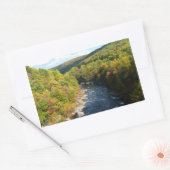 オハイピルリバー秋Iペンシルバニア秋 長方形シール (封筒)