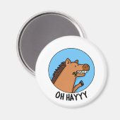 オハイヤキおもしろいウマプン マグネット (正面/裏面)