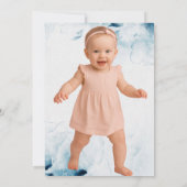 オハイライトクリスマスウィンターズライ誕生日 招待状 (裏面)