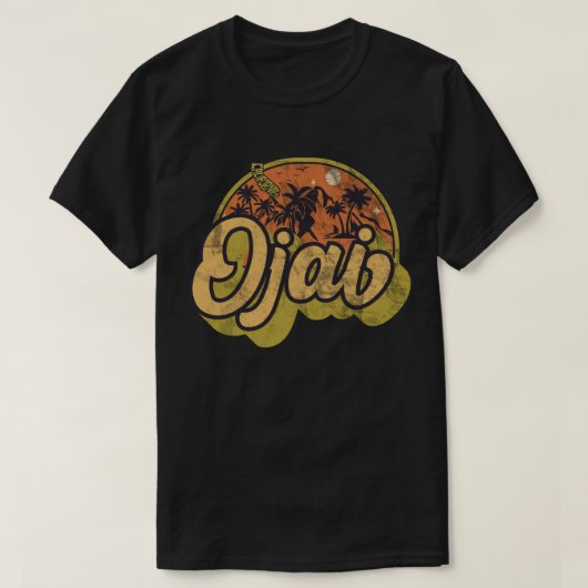 オハイ, カリフォルニア Tシャツ (デザイン正面)