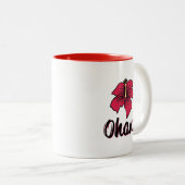 オハナとは家族のハワイアンコーヒーマグ ツートーンマグカップ (正面右)