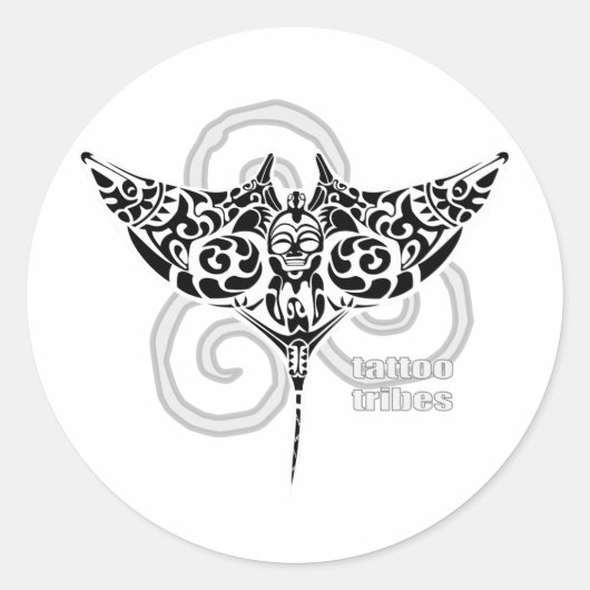 オハナステッカー ラウンドシール (正面)