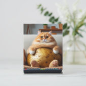 オバおもしろいージンジャーソファ ポストカード (スタンド正面)