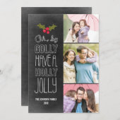 オバイゴリーホリデーフォトカード シーズンカード (正面/裏面)