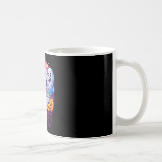 オバケ猫幽霊 コーヒーマグカップ (右)