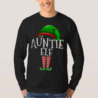 オバサンエルフグループマッチングファミリーファミリープレゼント クリスマスギフト Au Tシャツ