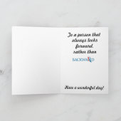 オバマからの幸せな父の日! カード (内部)