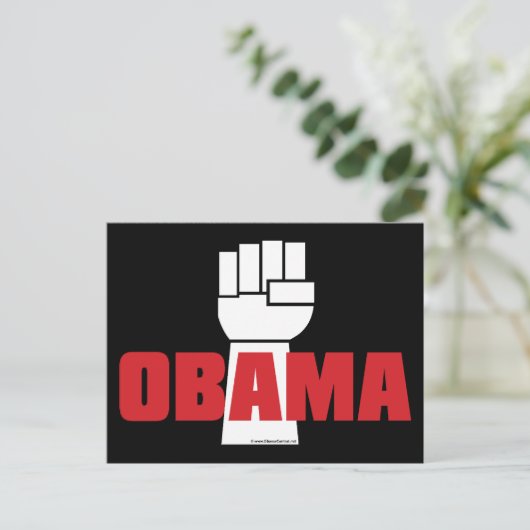 オバマだ！ ポストカード (スタンド正面)