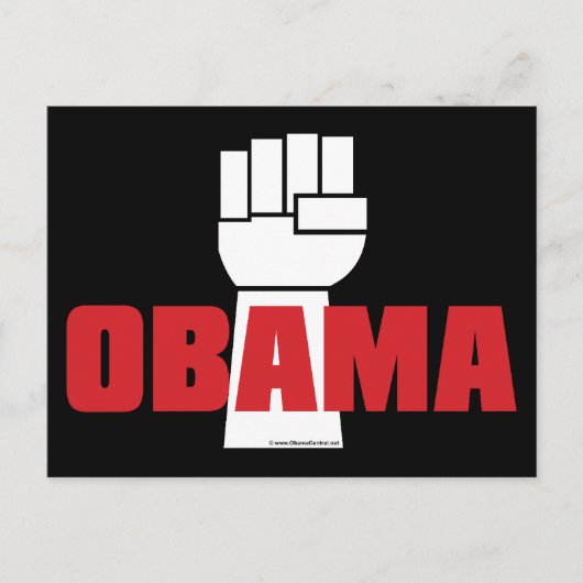 オバマだ！ ポストカード (正面)
