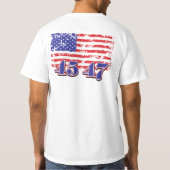 オバマとバイデンに耐えた Tシャツ (裏面)