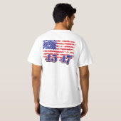 オバマとバイデンに耐えた Tシャツ (裏面フル)
