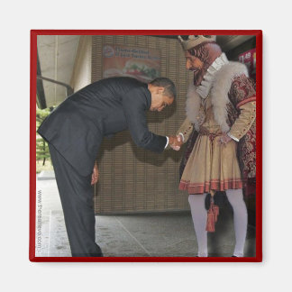 オバマと王 マグネット