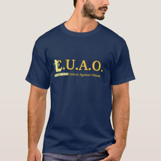 オバマに対して統一されたな自由意志論者 Tシャツ