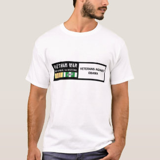 オバマに対するベトナム戦争の退役軍人 Tシャツ