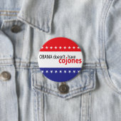 オバマにCojonesがありません 缶バッジ (インサイチュ)