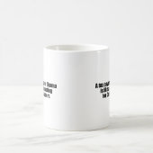 オバマのために投票している納税者は鶏のようです コーヒーマグカップ (中央)