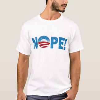 オバマのために投票する行っていますか。 Nope! Tシャツ