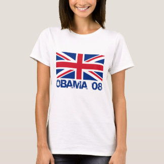 オバマのためのイギリス Tシャツ