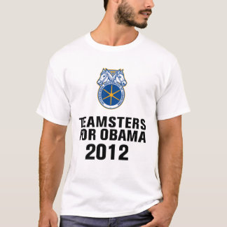 オバマのための一連の馬の御者 Tシャツ