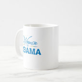 オバマのための女性 コーヒーマグカップ (正面左)