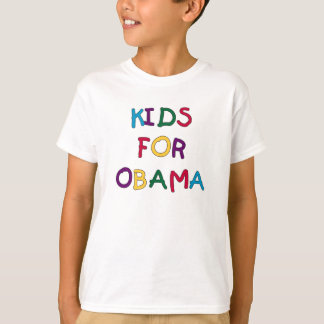 オバマのための子供 Tシャツ