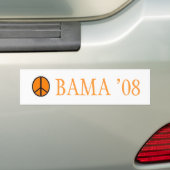 オバマのためのBama バンパーステッカー (車上)