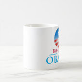 オバマのためのBoricuas コーヒーマグカップ (中央)