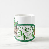 オバマのアイリッシュパブ コーヒーマグカップ (中央)