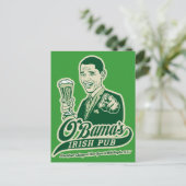 オバマのアイリッシュパブ ポストカード (スタンド正面)