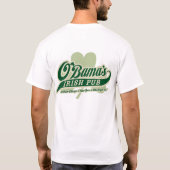 オバマのアイリッシュパブ Tシャツ (裏面)