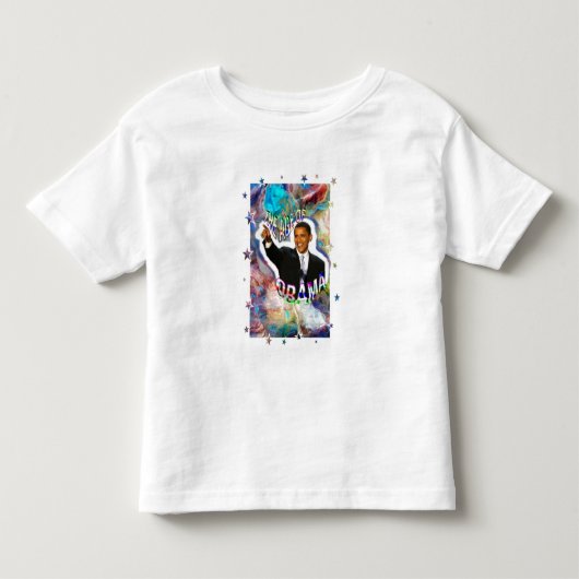 オバマのアクエリアスの子供のワイシャツ トドラーTシャツ (正面)