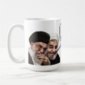 オバマのイラン協定 コーヒーマグカップ (左)