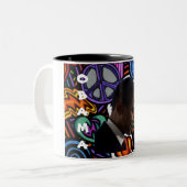 オバマのコーヒー ツートーンマグカップ (正面左)
