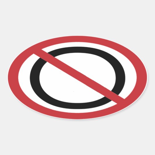 オバマのシールなし 楕円形シール (正面)