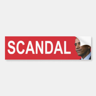 オバマのスキャンダルのバンパーSticker.pdf バンパーステッカー