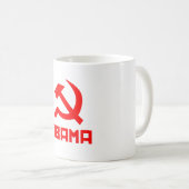 オバマのソ連国旗 コーヒーマグカップ (正面右)