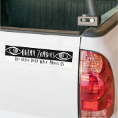 オバマのゾンビ バンパーステッカー (トラック上)