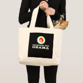 オバマのトートバックのための赤毛 ラージトートバッグ (正面(商品))