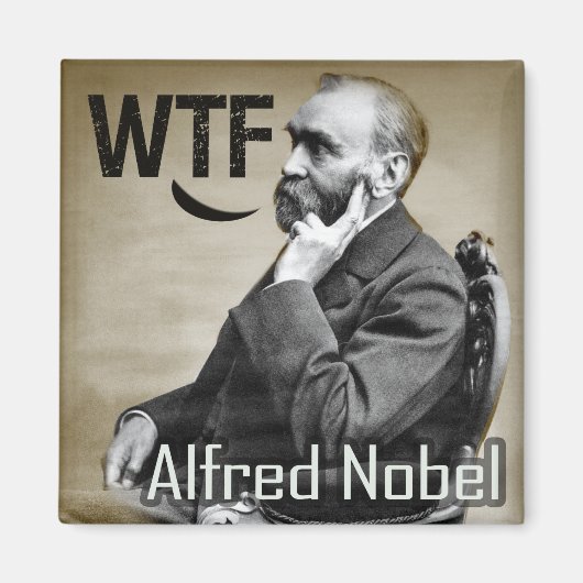 オバマのノーベル平和賞 マグネット (正面)