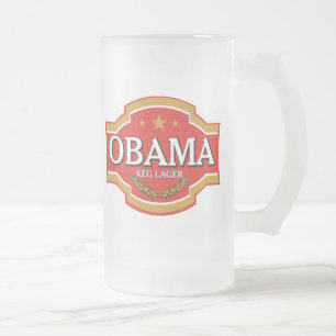 オバマのビールのジョッキ フロストグラスビールジョッキ