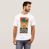 オバマのフードのTシャツ Tシャツ (正面フル)
