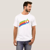 オバマのプライドのレトロ Tシャツ (正面フル)