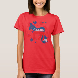 オバマのペンキ Tシャツ